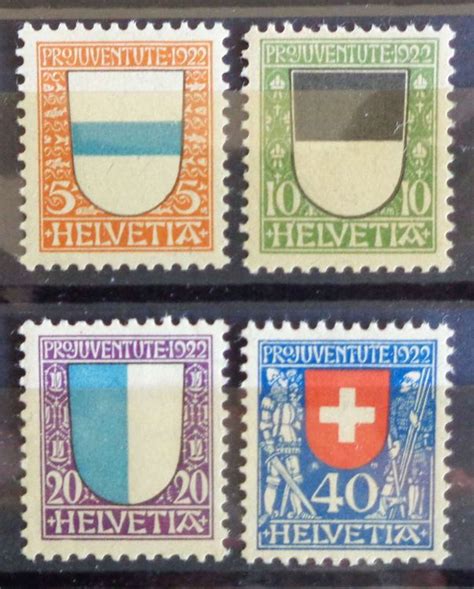 SWITZERLAND 1922 Pro Juventute Serie Kaufen Auf Ricardo