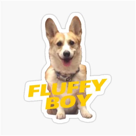 "Fluffy Boy Cheddar" Sticker for Sale by IAmRalp | Redbubble