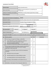 BSBINN601 Assessment Task 2 1st Att Docx Assessment Cover Sheet