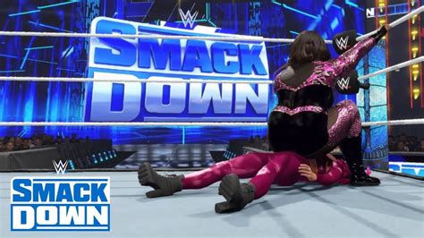 Wwe 2k24 Smackdown Nia Jax Nia Jax Humiliates Eva Marie In A Crushing Way Youtube