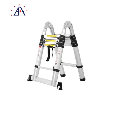 Latest Design Double Telescopic Ladder Multipurpose Step Aluminium