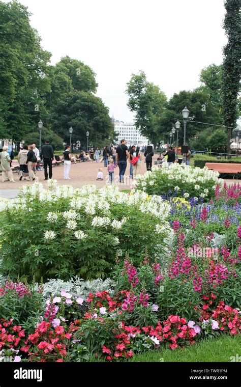 Helsinki Finland On 07272009 Helsinki Esplanade Park Finland