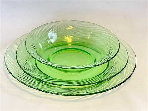 Pyrex Spring Green Festiva Dinnerware Corelle Coordinates Etsy