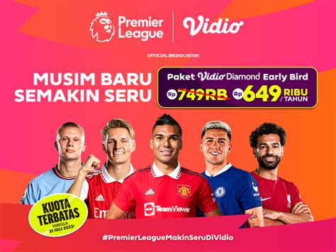 Liga Inggris 2023 2024 Segara Bergulir Ada Promo Menarik Di Vidio