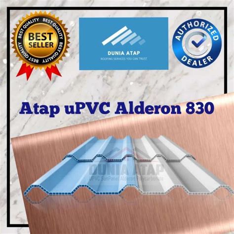 Jual Atap Upvc Alderon Mm Warna Putih Dan Biru Di Seller Sumber