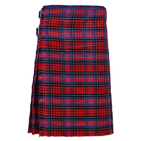 Tartan Kilt Macpherson Clan 8 Yards Scottish Outfit Highland Dress