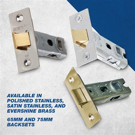 UAP 2 Sets 65mm Tubular Latch Square – Door Latches for Internal Doors