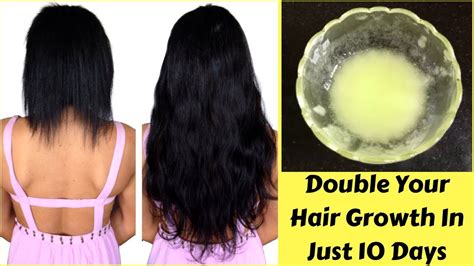 How To Double Hair Growth In 10 Days Magical Hair Growth Treatment