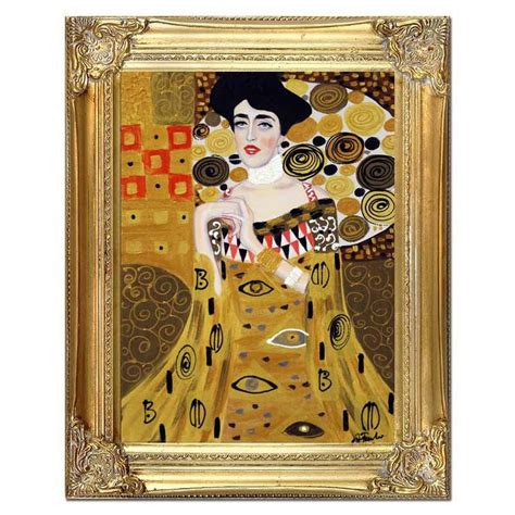 Obraz olejny ręcznie malowany Gustav Klimt Portret Adeli Bloch Bauer