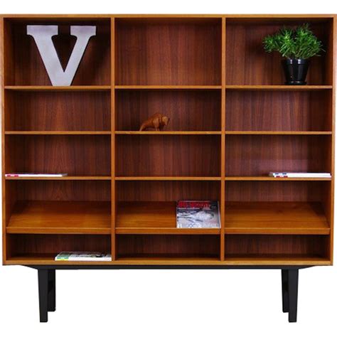 Danish Teak Bookcase By Carlo Jensen For Hundevad Co 1960s