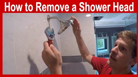 How To Remove A Shower Head Youtube