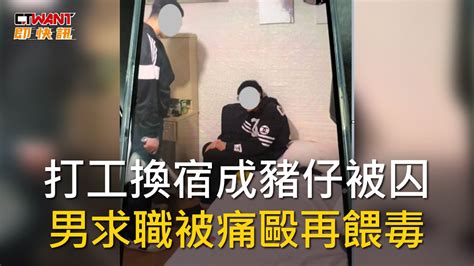 Ctwant 社會新聞 打工換宿成豬仔被囚 男求職被痛毆再餵毒 Youtube