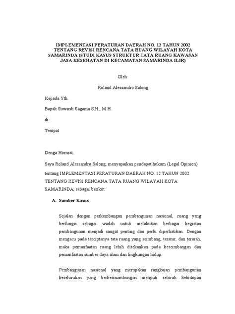 Uas Hukum Tata Ruang Roland Pdf