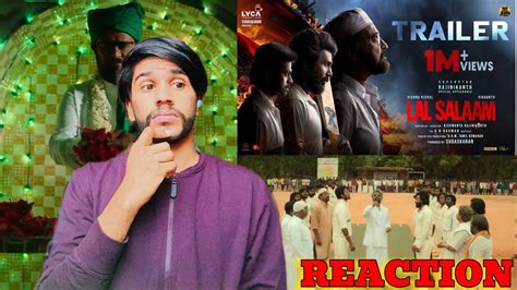 LAL SALAAM Trailer Reaction Superstar Rajinikanth Aishwarya Vishnu