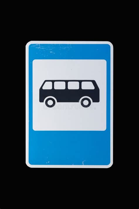FERMATA Dell'AUTOBUS Del Segnale Stradale Immagine Stock - Immagine di ...