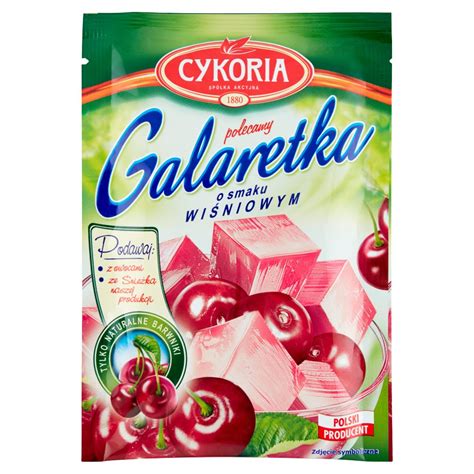 Cykoria Galaretka O Smaku Wiśniowym 75 G Cykoria Sklep EMPIK