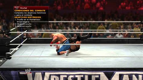 John Cena Vs The Miz Wrestlemania 27 Wwe 2k14 En Español Universe