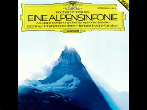 Eine Alpensinfonie An Alpine Symphony Op Nacht Night Youtube