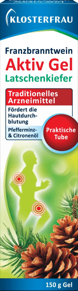 Klosterfrau Mobilind Franzbranntwein Aktiv Gel Latschenkiefer 150 G