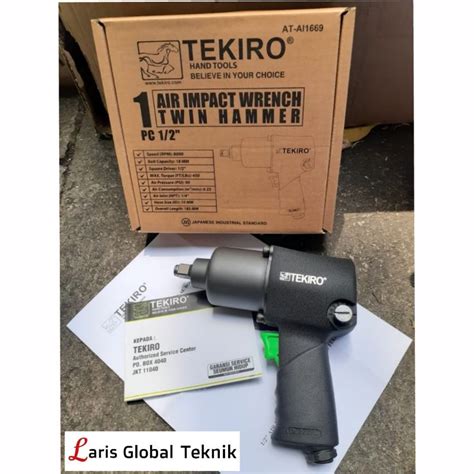 Jual Air Impact Wrench Twin Hammer Mesin Buka Baut Tekiro Shopee