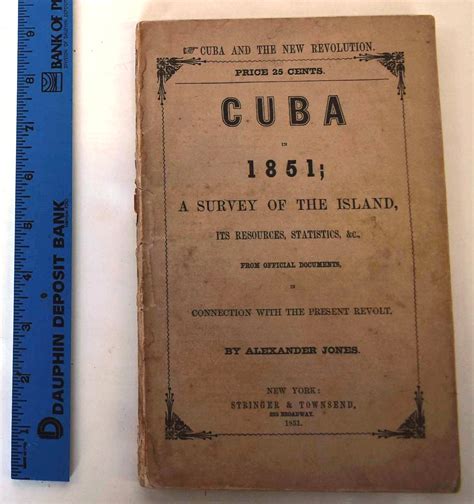 Cuba In 1851 Containing Authentic Statistics Of The Population