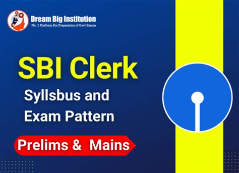 SBI Clerk Syllabus 2024: Prelims And Mains Syllabus With Exam Pattern