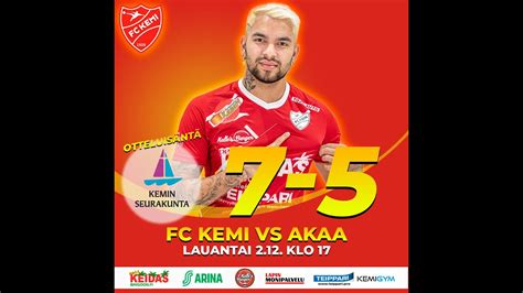 Maalikooste Fc Kemi Vs Akaa Youtube