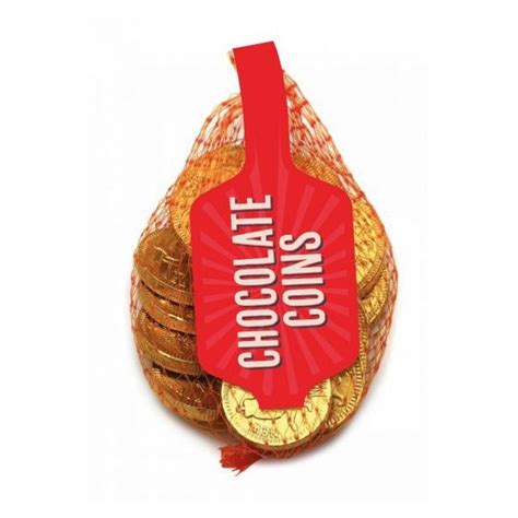 Gold Net Milk Chocolate Coins 50g Paper Tiger