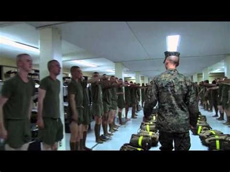 Marine Corps Boot Camp Morning Routine Marine Corps Bootcamp