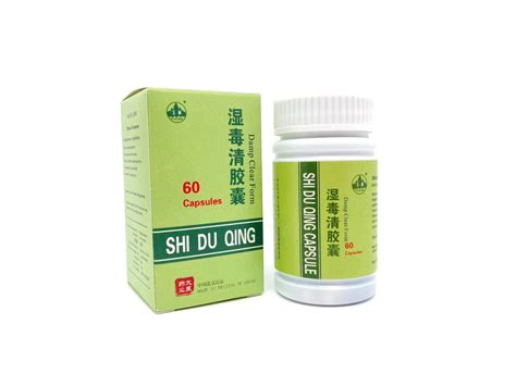 shi du qing capsule psoriasis eczema acne biohealthie