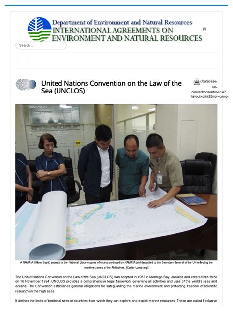 United Nations Convention On The Law Of The Sea Unclos Search Pdf