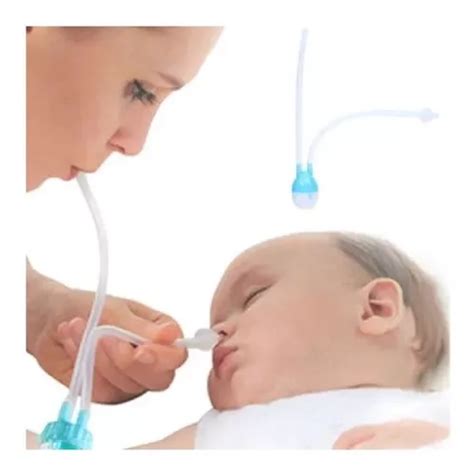 Aspirador Nasal Para Bebes Saca Mocos Flema Con Deposito Cuotas Sin