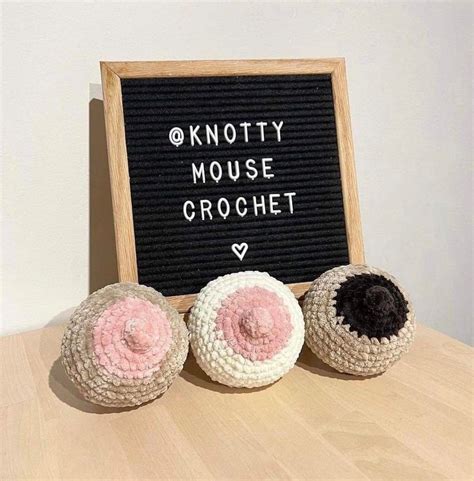 Boob Crochet Pattern Etsy