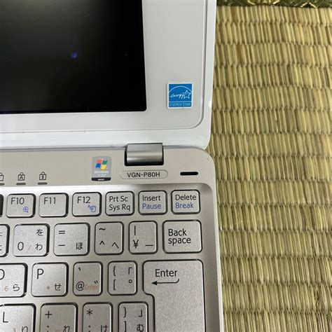 Yahoo オークション SONY VAIO type p VGN P80H 動作未確認 ジャンク