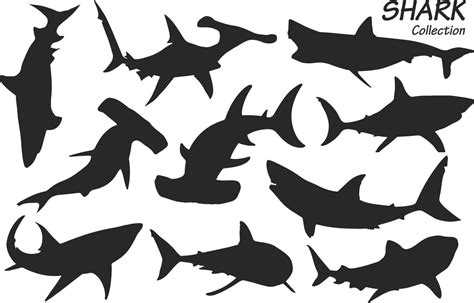 Fondo Siluetas De Tiburones Vectores Y Archivos Psd De Descarga The