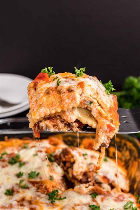 Ravioli Lasagna Recipe Shugary Sweets