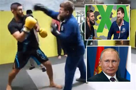 Ufc Star Khamzat Chimaev Choked Out By Chechen Warlord And Vladimir