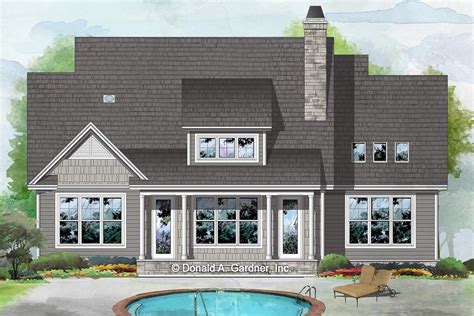 Bed Craftsman Plan With Bonus Room Above Garage Gdn