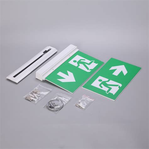 Hanging And Wall Mounted Led Electric Emergency Exit Right Exit Sign