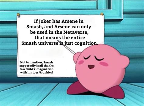 Thanks Kirby Very Cool Rpersona5