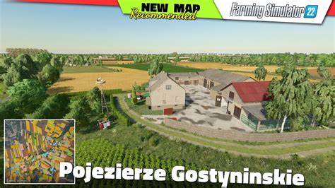 FS22 MAP Pojezierze Gostyninskie UPDATE Farming Simulator 22