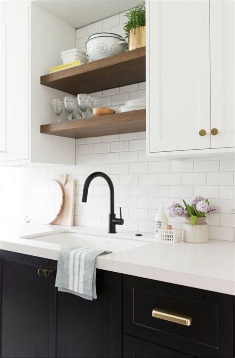 Open Shelves Above Sink Homyracks