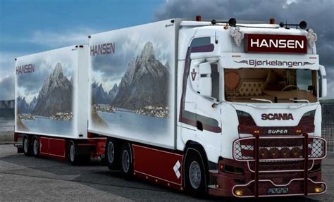 SCANIA S580 TANDEM HANSEN 1 47 ETS 2 Mods Ets2 Map Euro Truck