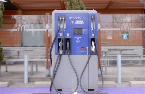 Endesa X Instalar Puntos De Recarga En Los Aparcamientos De Mcdonalds