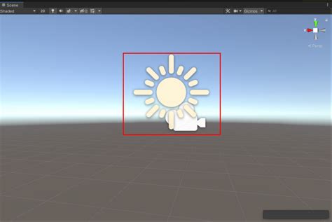 【unity】scene画面に表示されてるアイコンのサイズを調整する ブログ 株式会社トリサン Torisan