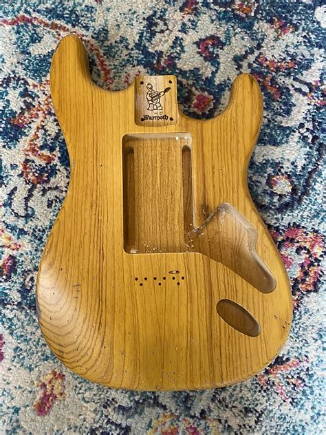 Warmoth Swamp Ash Fender Stratocaster Natural Body Relic Aged Reverb