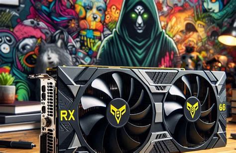 Gpu Rx 570 4gb Gddr5 128 Bits Dual Fan Low Profile Graffiti Series