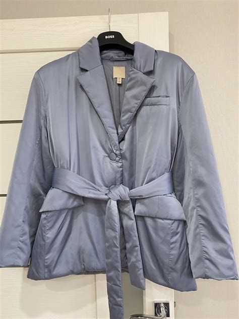 Куртка піджак h&m, блакитного кольору m-l — ціна 750 грн у каталозі ...