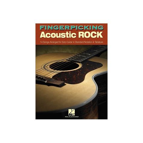 Hal Leonard Fingerpicking Acoustic Rock Songs Arranged For Solo