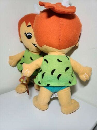 🔥 The Flintstones Plush Toy Pebbles Flintstones Lot Of 2 With Tags 3917818375